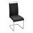 Set of 2 Kitchen Dining Chairs with Leather Dining Chairs Living and Home 