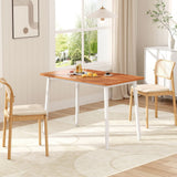 Rectangular Wooden Dining Table Living and Home 