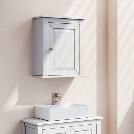 Wall-Mounted Bathroom Storage Cabinet Living and Home 