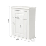 Wall-Mounted Bathroom Storage Cabinet Living and Home 