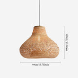 Lightsin Distinctive Handcrafted Bamboo Gourd Decorative Pendant Light Lightsin UK 