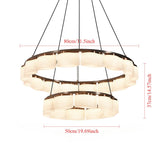 Lightsin Elegant LED Pendant Light with Onyx Glass Shade Lightsin UK 