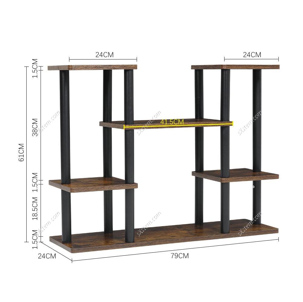 6-tier Plant Stand Flower Display Shelf Living and Home 