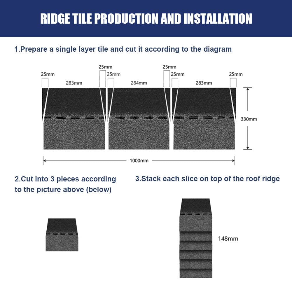 18Pcs Asphalt Shingles Bitumen Roofing Rectangular Roofing Living and Home 