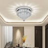 Elegant Crystal Round Ceiling Light Living and Home 1 light 