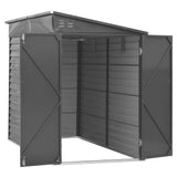 9ft Motorcycle Storage Shed Lockable Steel Garden Bike Shed Garden Sheds Living and Home 