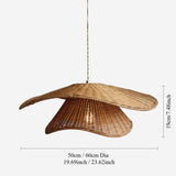 Lightsin Organic Woven Rattan and Iron Pendant Light for Cozy Spaces Lightsin UK 