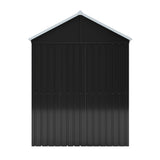 8.3 x 5.4ft Metal Apex Roof Garden Shed Outdoor Storage House Living and Home 