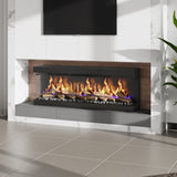 40/50/60/70inch 3-Sided Panoramic Smart Electric Fireplace with Customizable Flame & Heating Control Living and Home 60 inch Version A (12 Flame Colours) 