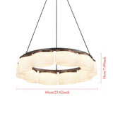 Lightsin Elegant LED Pendant Light with Onyx Glass Shade Lightsin UK 