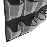 24 Pocket Fabric Door Hanging Storage Bag with Hooks Shelves & Racks Living and Home 