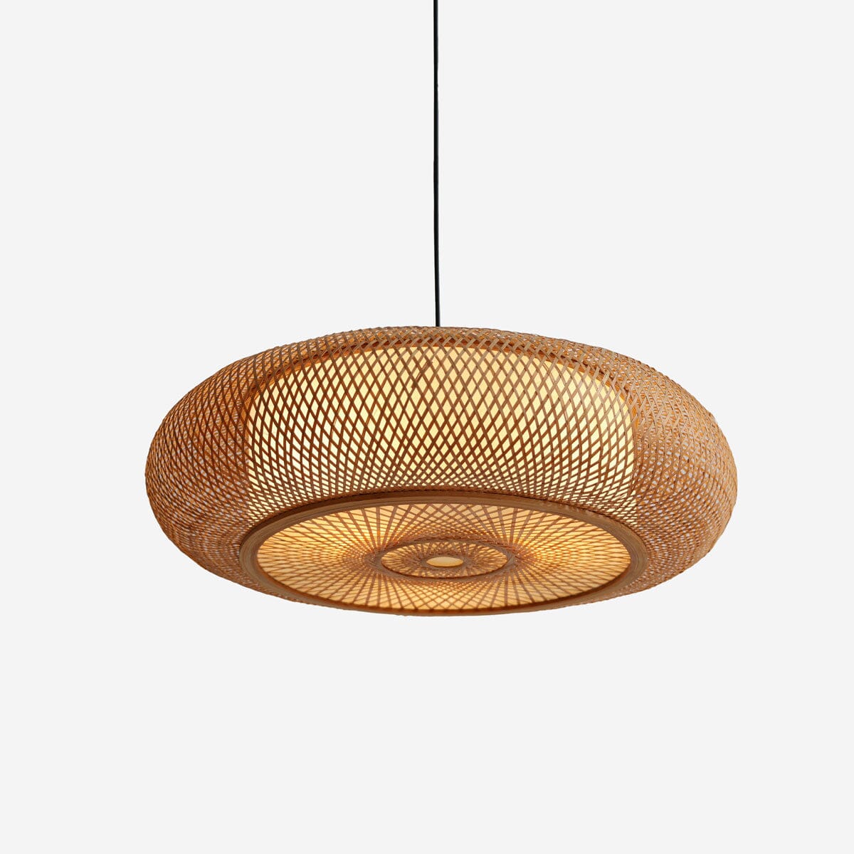 Lightsin Natural Bamboo Pendant Light for Warm Ambiance Décor Lightsin UK 