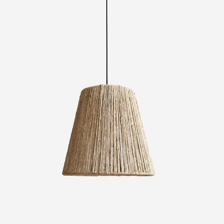 Lightsin Rustic Hemp Rope Woven Pendant Light for Cozy Interiors Lightsin UK 