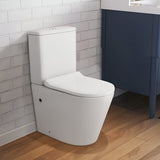 80cm H 2-Piece Elongated Toilet with Dual Flush Toilet Living and Home 