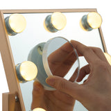 Adjustable LED Hollywood Vanity Mirror Touch Screen Control LED Make Up Mirrors Living and Home 