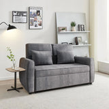 3 in 1 Grey Convertible Sofa Bed lounger 164cm Wide Sofa Beds Living and Home 