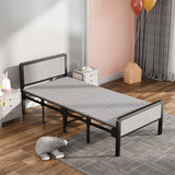 Grey Portable Folding Guest Bed Living and Home 