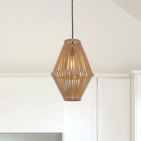 Lightsin Sustainable Geometric Bamboo Pendant Light Lightsin UK 