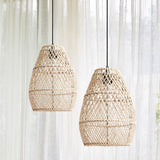 Lightsin Eco-Friendly Rustic Rattan Pendant Light For Home Decor Lightsin UK 