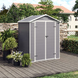 Plastic Outdoor Garden Storage Shed Living and Home 