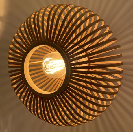 Lightsin Highly Cost-Effective Natural Woven Bamboo Wall Lamp Lightsin UK 