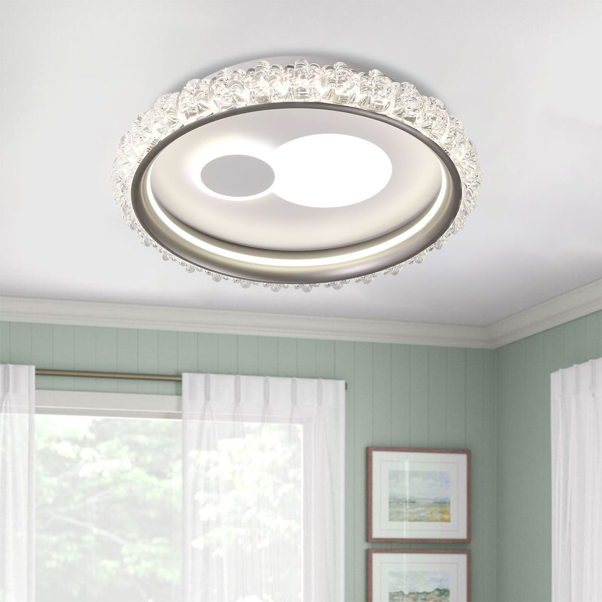 Lightsin Minimalist Round Acrylic Ceiling Light for Modern Homes Lightsin UK 