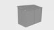 9ft Lockable Steel Garden Bike Storage Shed