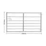 Durable Galvanized Metal Field Farm Gate Farm Gates Living and Home 8FT/2.4M 