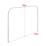 High-quality Galvanized Zinc Iron Greenhouse Hoop with Easy-Grip Clips Greenhouses Living and Home 