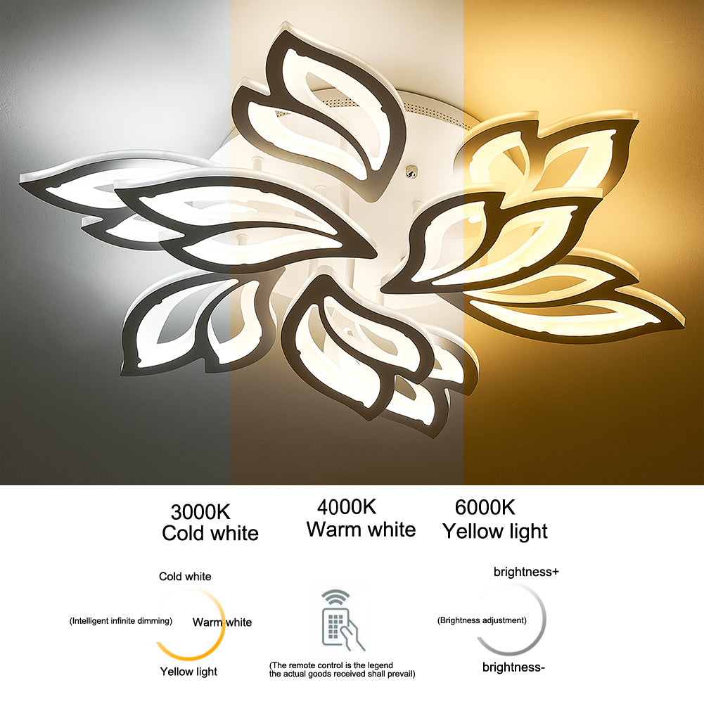 Petal Modern LED Ceiling Light Dimmable/Non-Dimmable (Version C) Ceiling Light Living and Home 