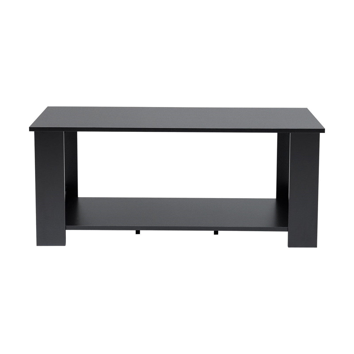 Modern Style Black Coffee Table Living Room with One Shelf Coffee Tables Living and Home 