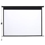 Motorized Electric Projector Screen with Remote Control, AI0721 Projector Screen Living and Home 