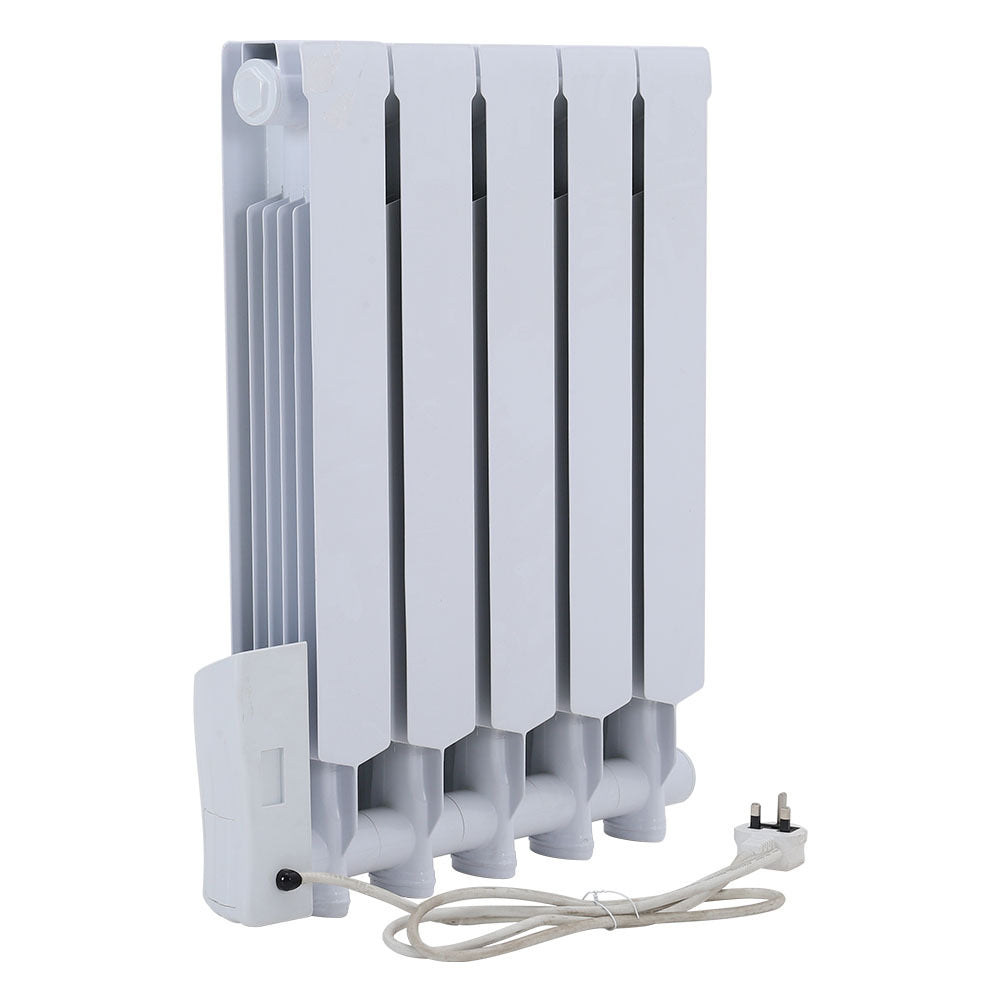 2000W Oil Filled Electric Radiator Heater Wall Mounted or Portable with LCD Thermostat Space Heaters Living and Home 