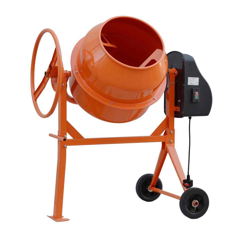 Electric Portable Cement Concrete Mixer with Wheels Living and Home 