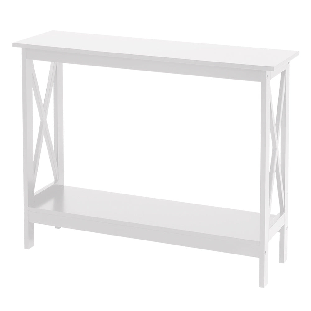 X-Design Console Tables 2 Tier Entrance Sofa Table Bookshelf Entryway Table Console Table Living and Home 