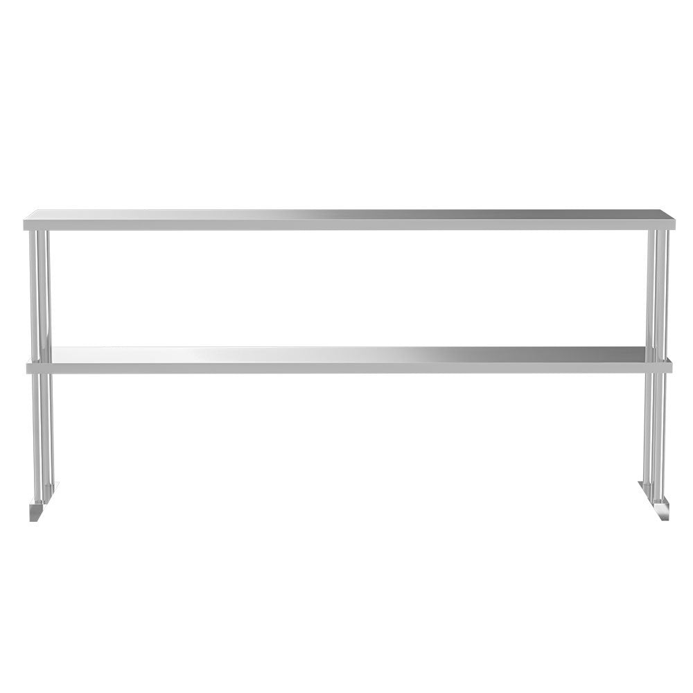 Commercial Kitchen Food Prep Work Table Stainless Steel Single Double Over Shelf Kitchen & Dining Room Tables Living and Home 