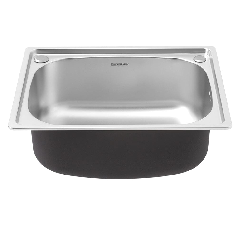 Stainless Steel Kitchen Sink Single Bowl Catering Sink Kitchen Sinks Living and Home 