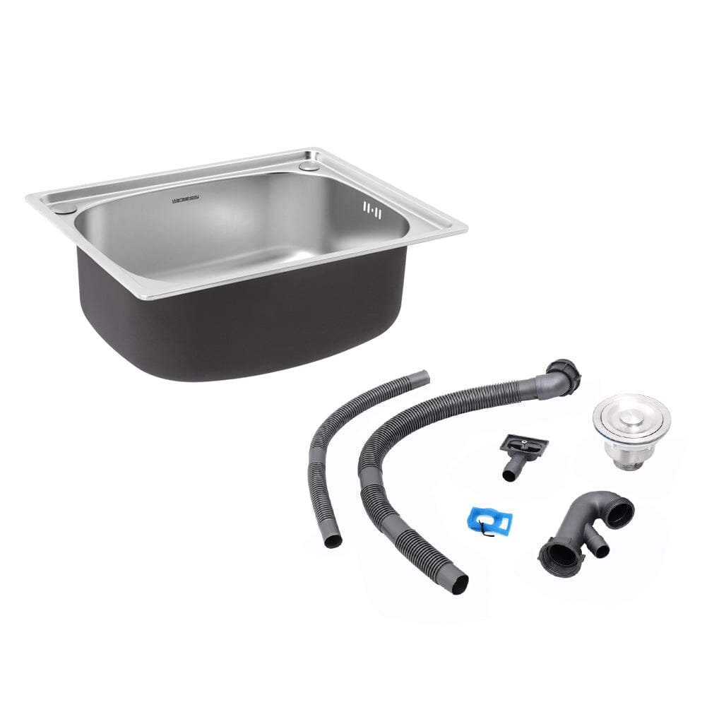 Stainless Steel Kitchen Sink Single Bowl Catering Sink Kitchen Sinks Living and Home 