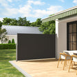 Retractable Single Side Awning - Grey Awnings Living and Home W 300 x H 180 cm 