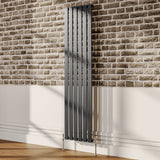 H 1.8m Vertical Panel Heater Tall Radiator with Single Panel Space Heaters Living and Home 