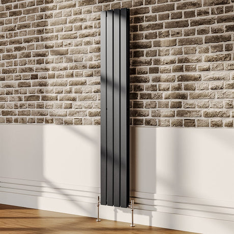 H 1.8m Vertical Panel Heater Tall Radiator with Double Panels Space Heaters Living and Home 