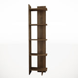 5 Tier Bookshelf Shelf Storage Shelving Unit Corner Rack Display Stand Shelves & Racks Living and Home 