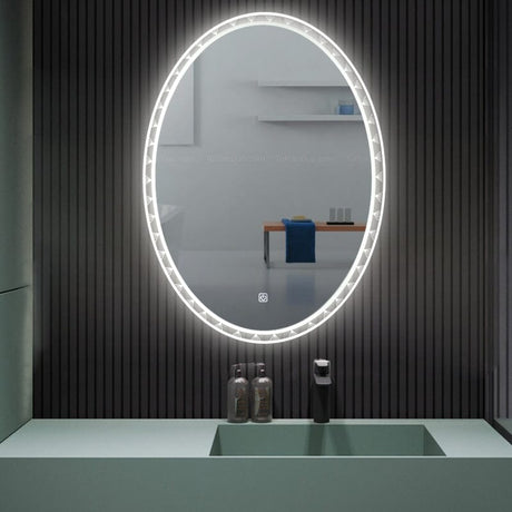 Modern Wall Mount Bathroom LED Vanity Mirror LED Make Up Mirrors Living and Home 