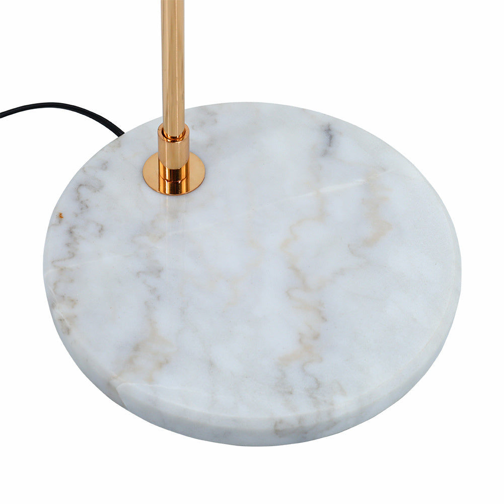 Modern Floor Lamp with Marble Base - Dimmable Floorlamp Living and Home 