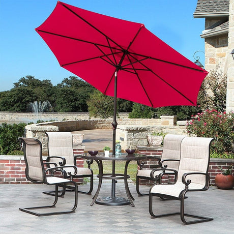 Copy of 3M Backyard Sunshade Parasol Garden Tilt Umbrella with Crank Parasols Living and Home 