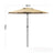 Copy of 3M Backyard Sunshade Parasol Garden Tilt Umbrella with Crank Parasols Living and Home Beige 