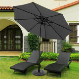 Copy of 3M Backyard Sunshade Parasol Garden Tilt Umbrella with Crank Parasols Living and Home 