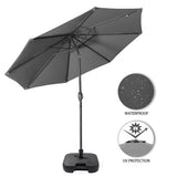 Copy of 3M Backyard Sunshade Parasol Garden Tilt Umbrella with Crank Parasols Living and Home 