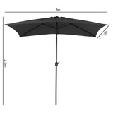 Copy of 3M Sunshade Parasol Umbrella Easy Tilt for Outdoor Market Table Parasols Living and Home 