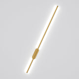 Modern Gold Aluminum Linear LED Wall Lighting Fixture 100cm Wall Lamps Living and Home 